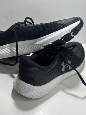 Under Armour Shoes Womens 9 Charge Rogue Athletic Sneakers Black Lace Up Low Top